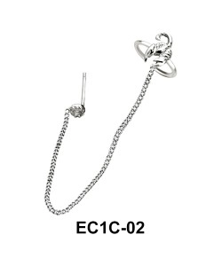 Ear Cuff Scorpion Chain EC1C-02